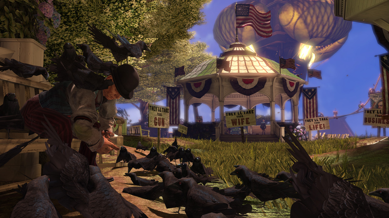 Illustration for article titled BioShock Infinite In Four New Screens